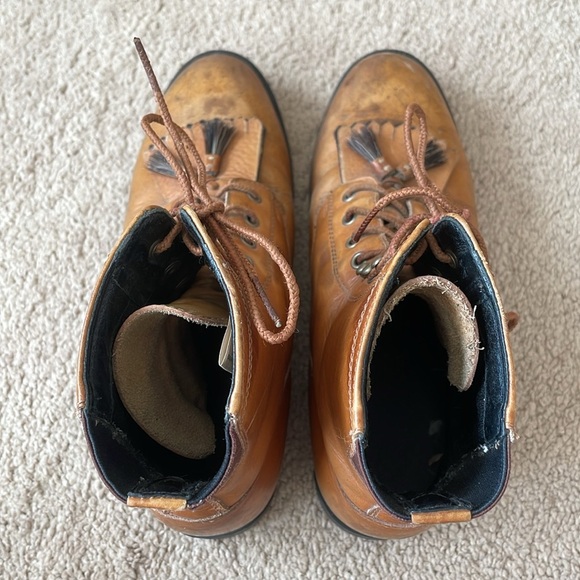 Vintage Ariat Cobalt Equestrian Women’s Leather Riding Boots 8 Lace Up Western - Picture 13 of 16